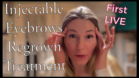 My First #INJECTABLE Live On YouTube