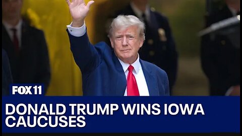 Donald Trump wins 2024 Iowa Caucus: AP