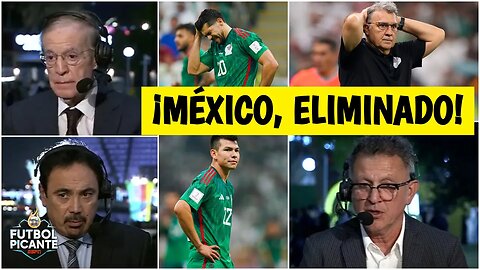 ANÁLISIS México, ELIMINADO del mundial Catar 2022. Al Tri NO LE ALCANZÓ vs Arabia | Futbol Picante