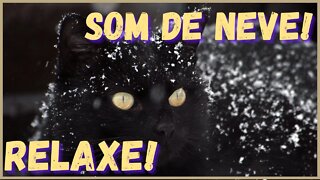 Som de neve para descansar! Neve relaxante! Durma, descanse, relaxe, medite e ore!