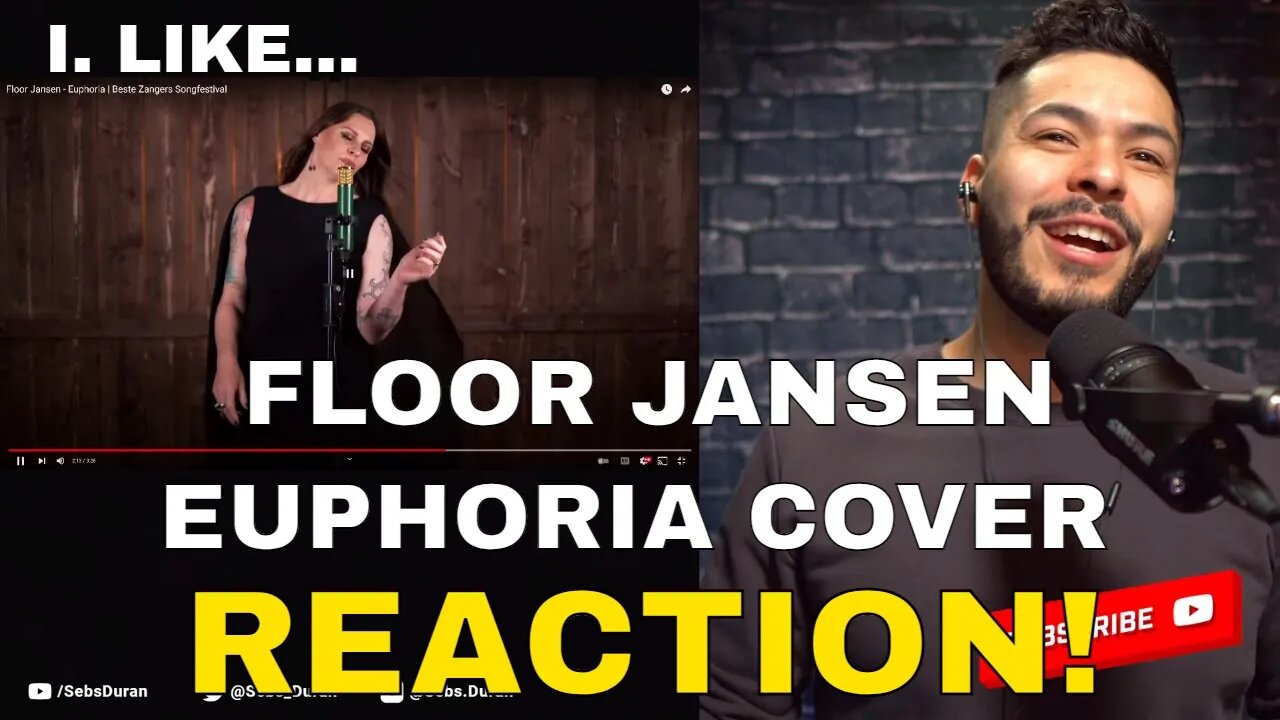 Sebs reacts to Floor Jansen's unbelievable Euphoria cover