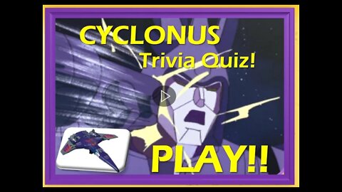 Cyclonus TRANSFORMERS TRIVIA 5 Question #Gen1 Quiz! #Transformers #Galvatron