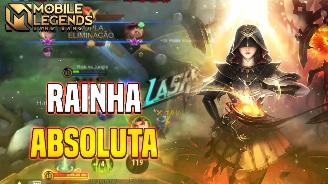 LUNOX É A RAINHA DA GOLD LANE E EU POSSO PROVAR| Lunox New Skin | MLBB