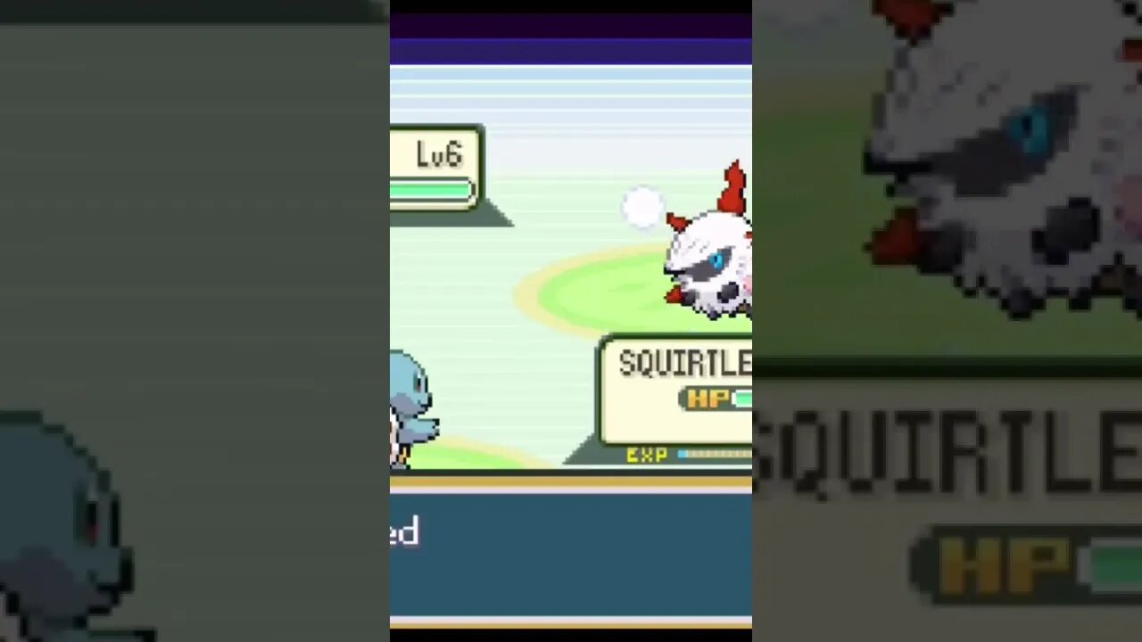 Pokémon Cloud White - Squirtle Used Bubble!