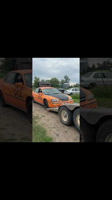 Trying to put tim’s car onto a trailer #shorts