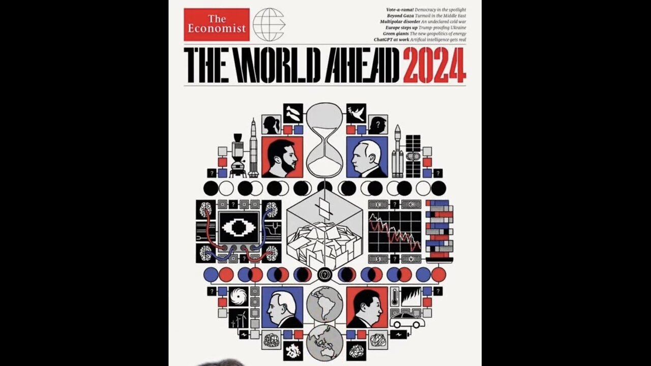 ECONOMIST MAGAZINE☣️📰🌐🎱🧩PREDICTS WORLD FUTURE FOR 2024♟️🎭🌐🎪🎨📰💫