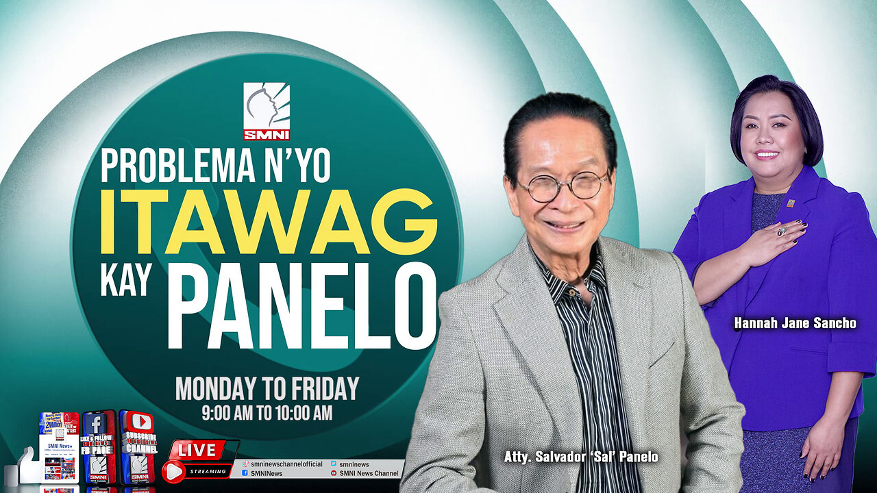 LIVE: Problema n'yo, Itawag kay Panelo | October 10, 2023