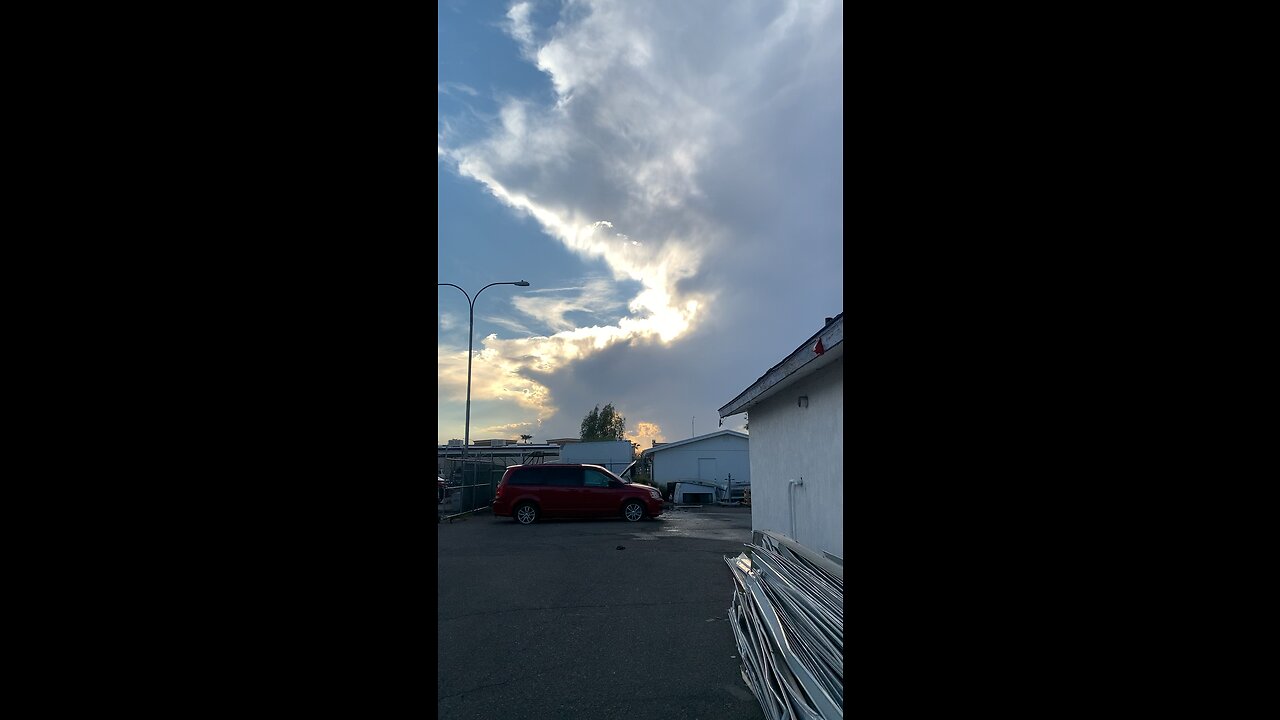 There are some strange things about these clouds.
