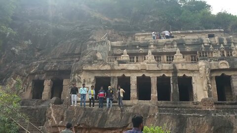 Undavalli Caves, Vijayawada Prayavi School Of Nursing BIDAR