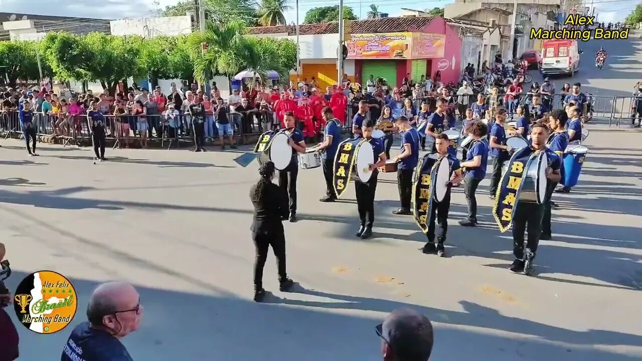 BM. ALEX SOARES DA SILVA 2023 NO 8º ENCONTRO DE BANDAS E FANFARRAS 2023 - FEIRA NOVA - PE.