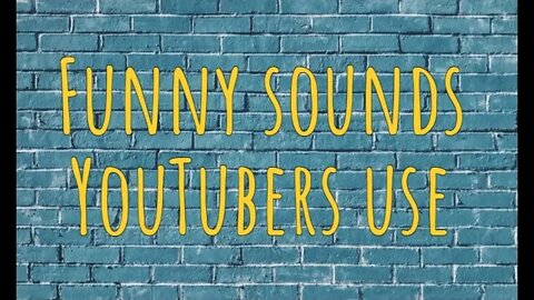 📢 6 Sound Effects YOUTUBERS USE ✔️Funny Sounds for Youtube Free Download Audio - 6 Pack