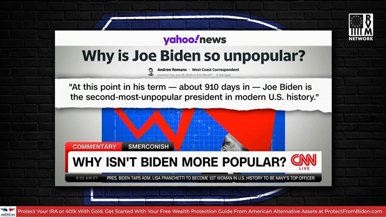 Biden Is As Popular as A Hooker With Cold Sores All Over Her Mouth | Even CNN Admits He Sucks