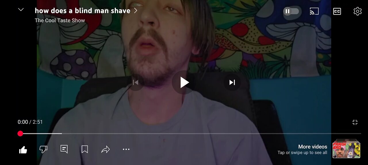 cooltaste shows us how he shaves