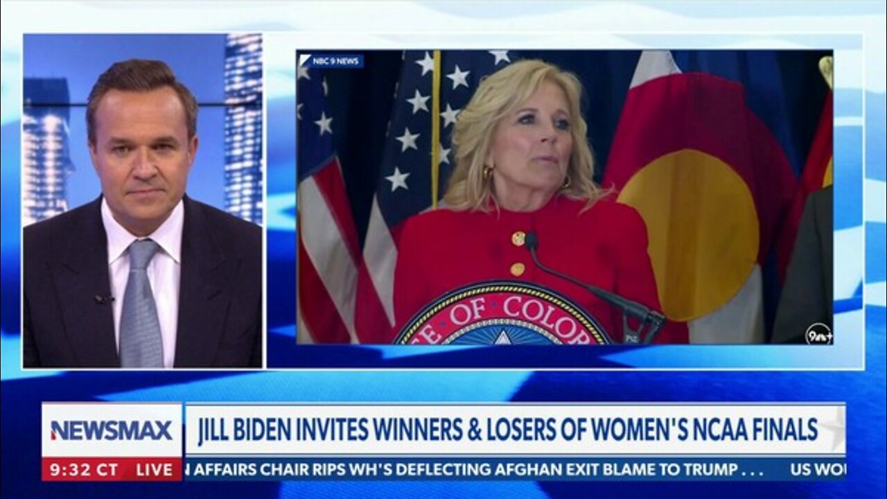 Jill Biden invites both winners and losers of women's NCAA finals