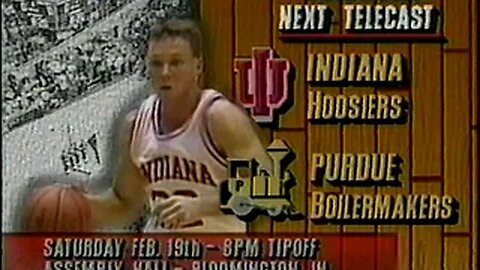 February 2, 1994 - Promo for IU-Purdue Game & Bloomington Premiere of 'Blue Chips'