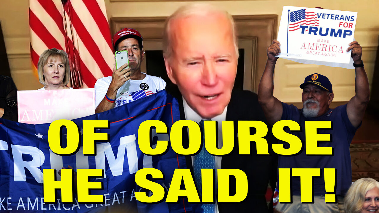 Dems INSIST Biden Didn’t Call Half The Country “Garbage!” (live from Two Roads Theater)