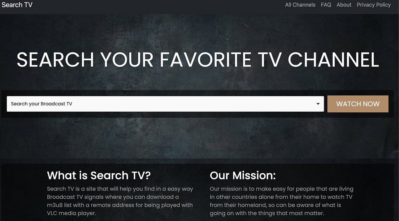 Free IPTV on Mac by SearchTV.net