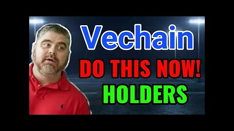 Vechain Do This Now! Bitboy Crypto ||Vechain Price Prediction! Vet Today Updates