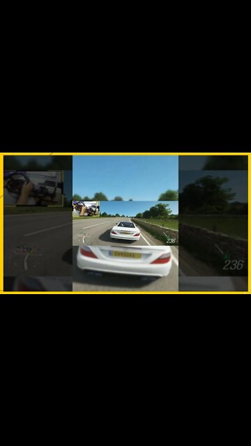 MERCEDES BENZ SLK 55 AMG - Forza Horizon 4 Logitech g29 #shorts