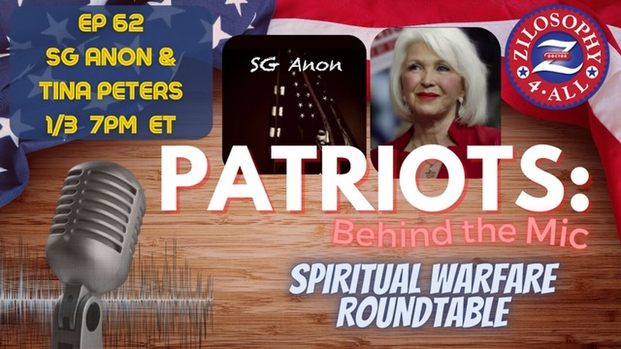 (1/3/2024) | SG Sits Down w/ Dr. Z and Elections Whistleblower Tina Peters @ “Patriots Behind the Mic”