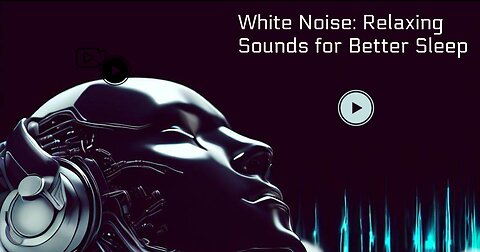 White Noise for Sleep, Study & Relaxation - BLACK SCREEN