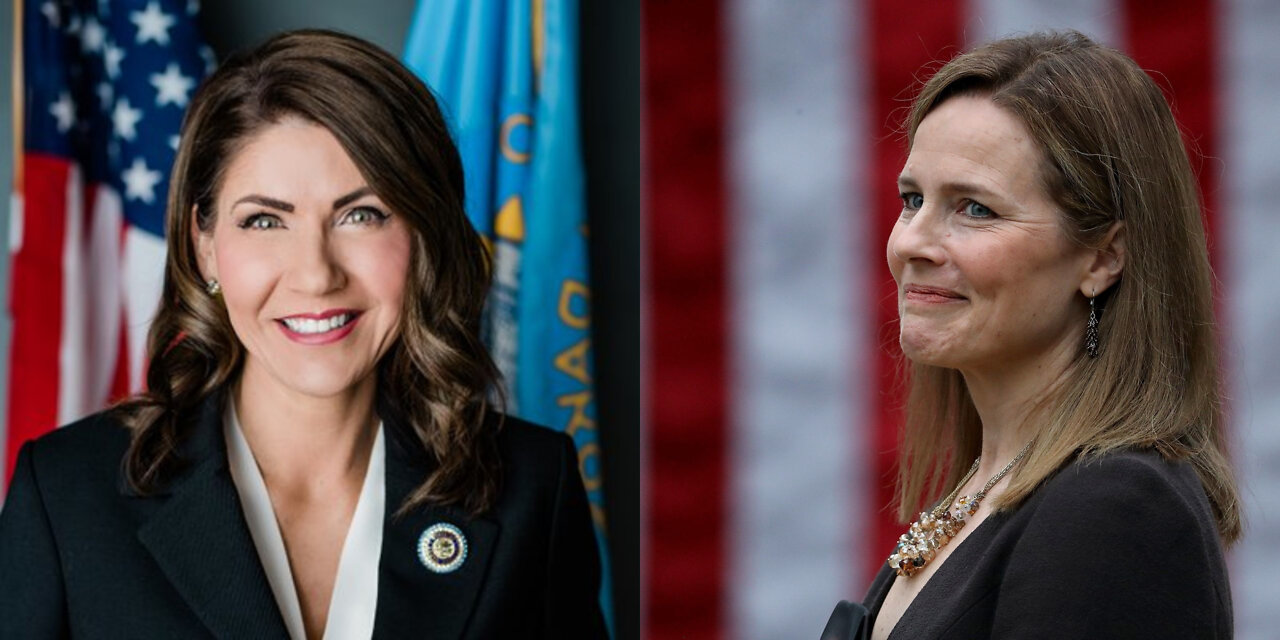 GOV. KRISTI NOEM, JUSTICE AMY CONEY BARRETT, PRESIDENT TRUMP'S RETURN, NEW CAPITAL CITY & REPUBLIC.