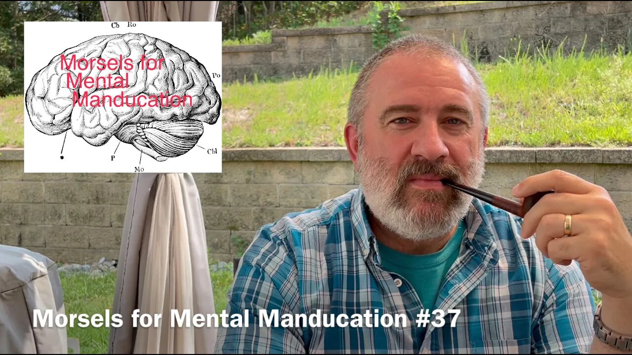 Morsels for Mental Manducation #37