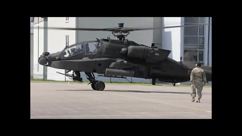 1st CAB Soldiers Take to the Sky for the First Time in an AH-64 Apache Helicopter