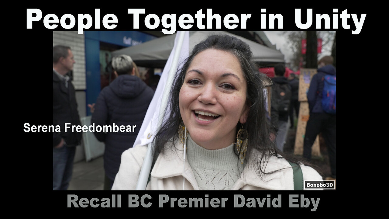 People Together in Unity - Recall BC Premier David Eby