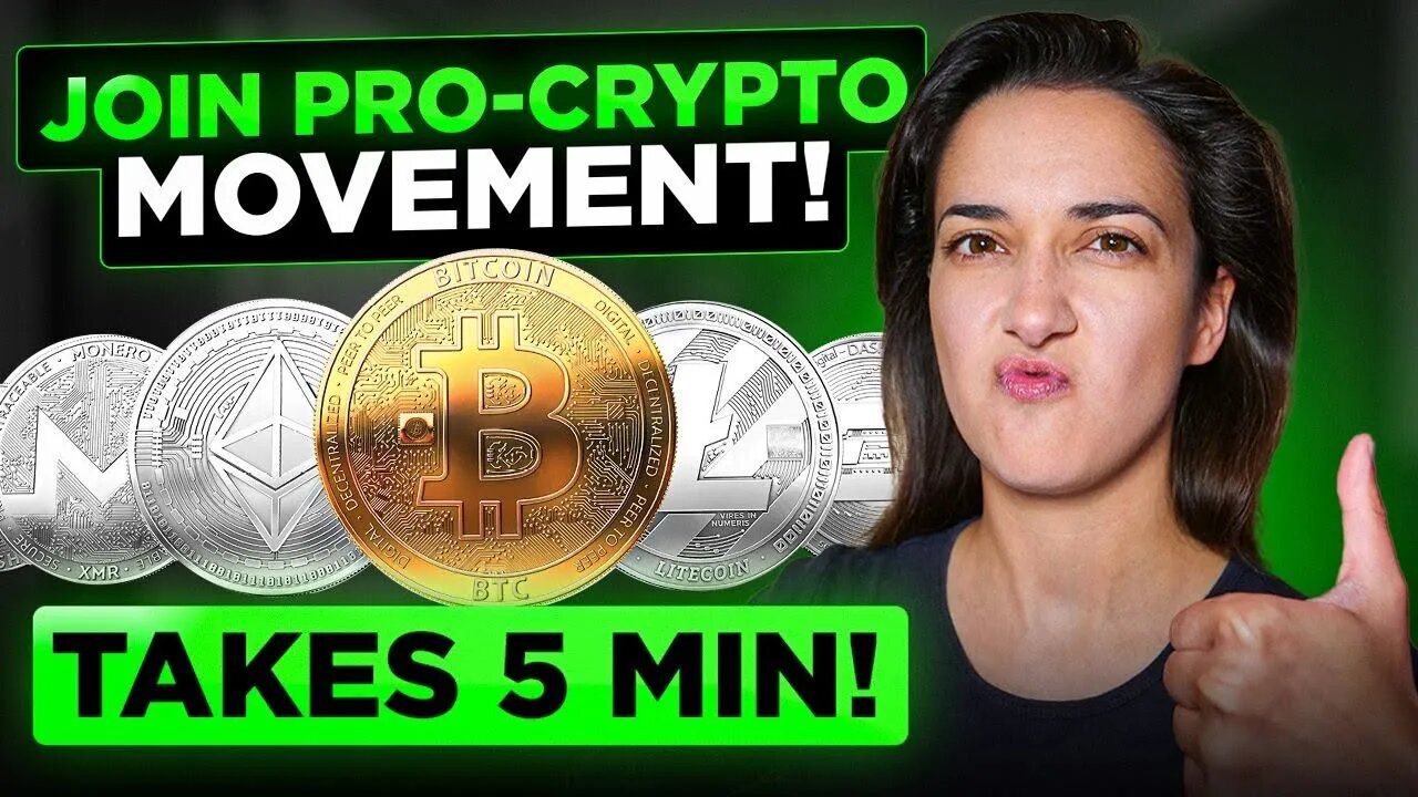 Support Pro-Crypto Policy! πͺ 3 Simple Steps β
Only Takes 5 Min! (Get Active for 2024 Elections πΊπΈ π¨)