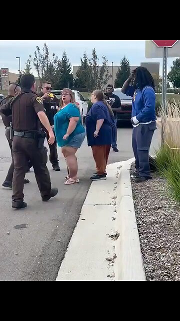 Guy punches a police officer