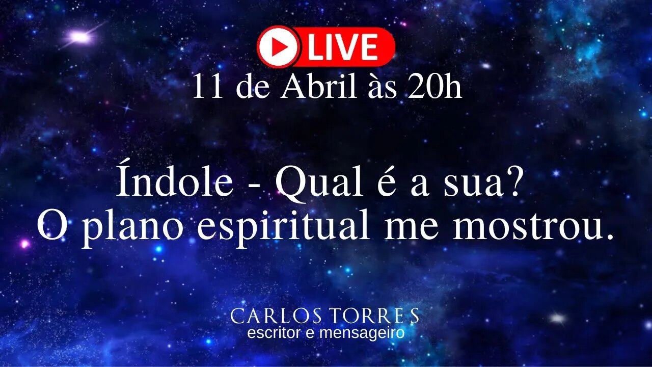 Índole - Qual é a sua? O plano Espiritual vai te mostrar.