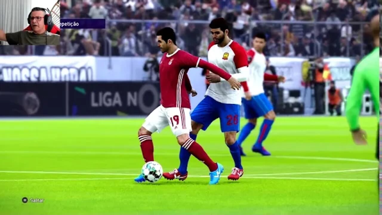 PES2021#7 MAIS UM JOGÃO COM O BENFICA PARA O CAMPEONATO