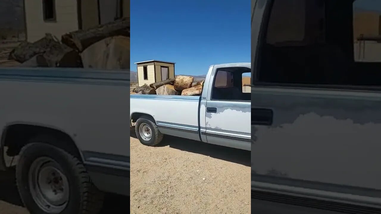 1989 Chevy C1500 Hauling Our Firewood