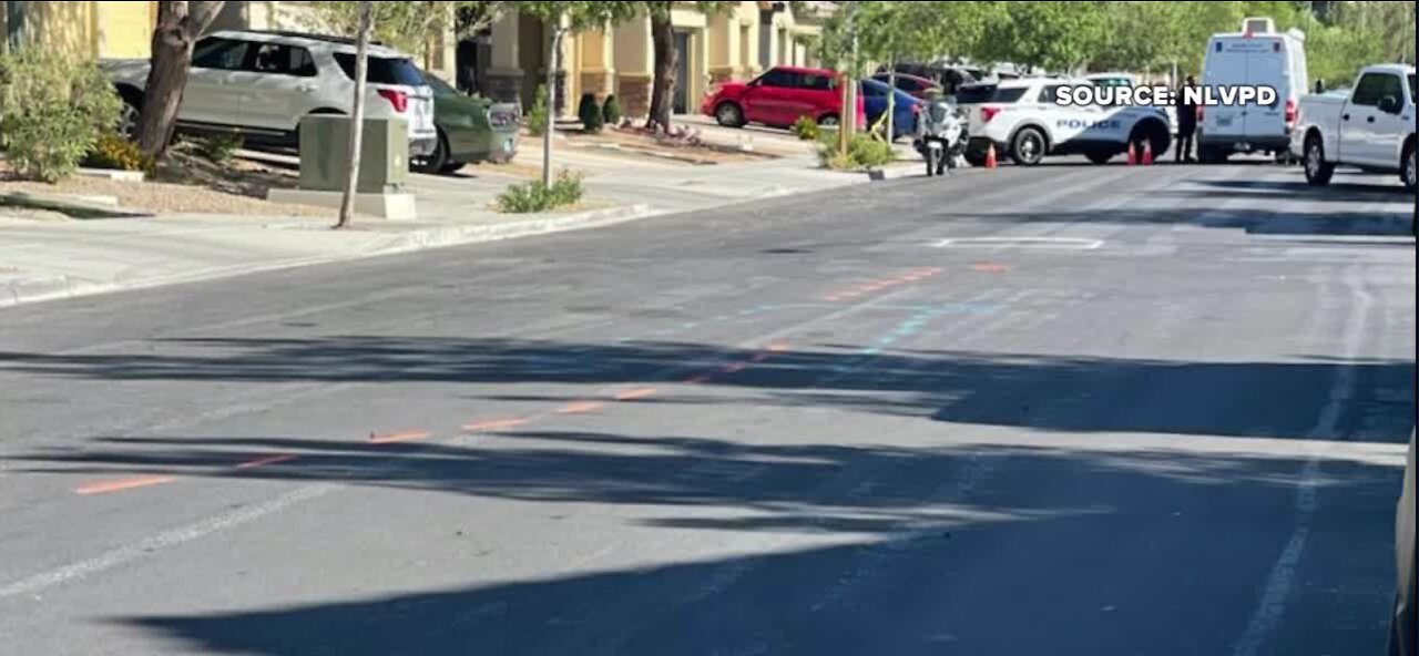 North Las Vegas police report man dead after being struck by vehicle