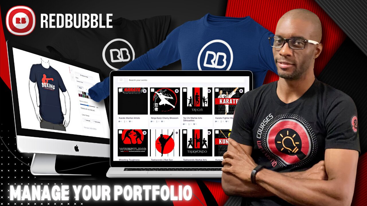 How To Manage Your Redbubble Portfolio