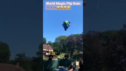 World Magic Flip Ever 🤸‍♀️🤸‍♀️🤸‍♀️🤩🤩🤩🤣