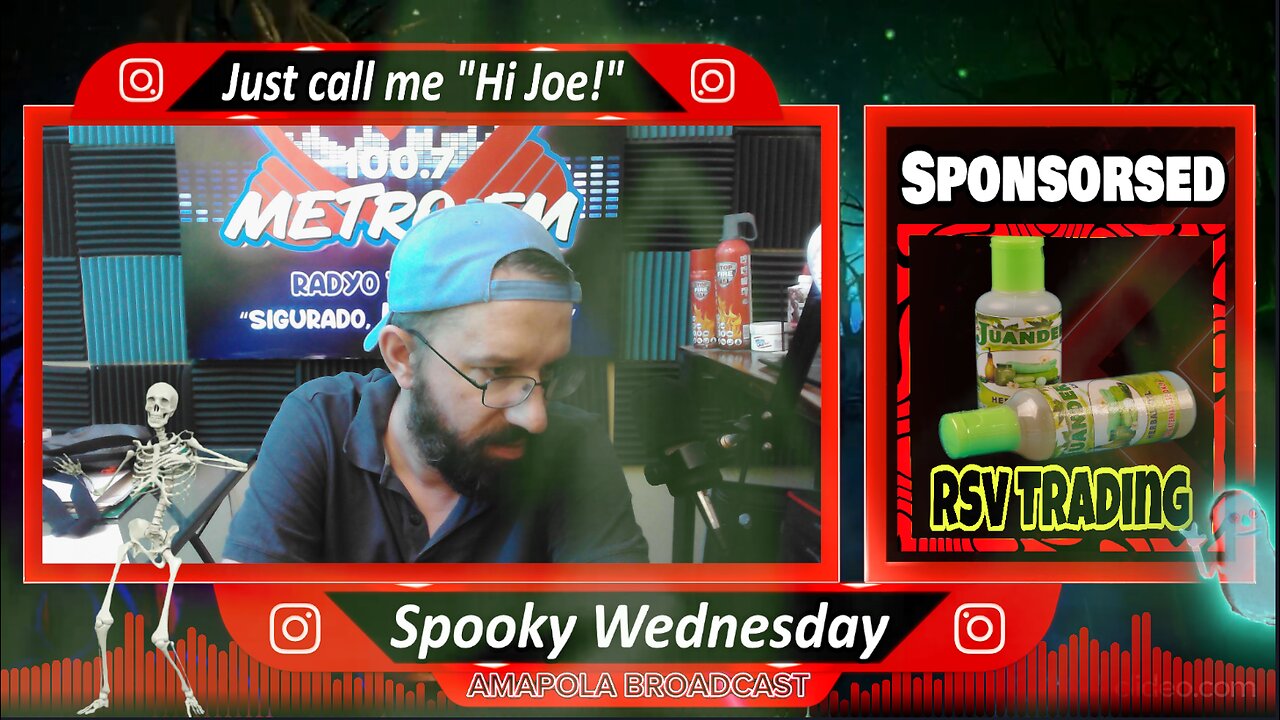 "Hi Joe!" - Playlist #019 Spooky Wednesday (The Better Mix of Music with DJ Joe Kano)