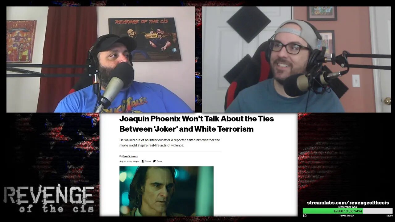 Joaquin Phoenix Won't Talk About the Ties Between 'Joker' and White Terrorism