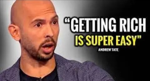 "Getting Rich Is Easy" Start Doing THIS Today! Andrew Tate