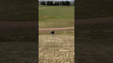 Longboarding fast on grass