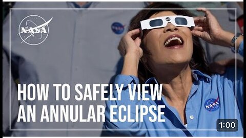 How to safely view an Anuular Eclipse