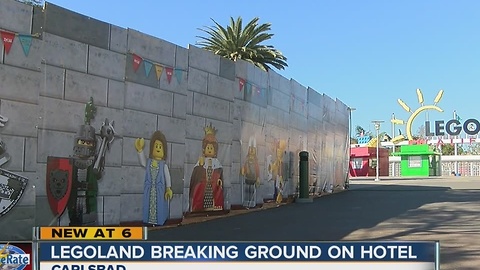 Legoland California to break ground on new castle hotel