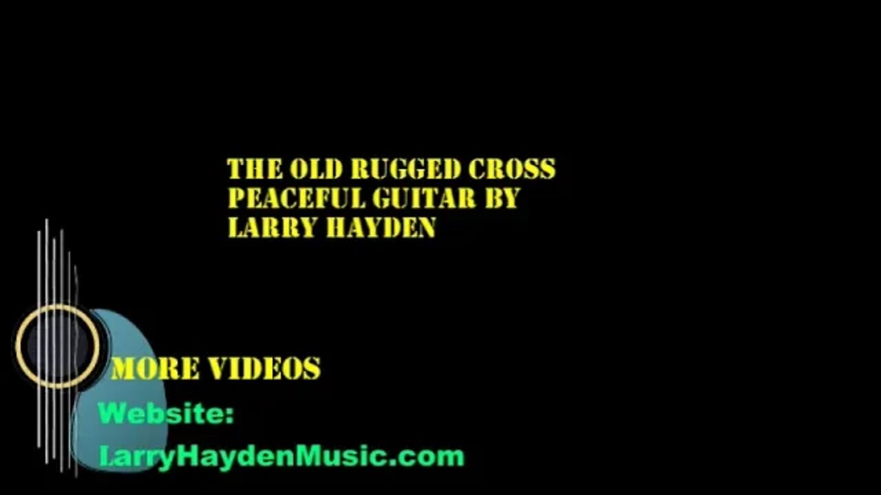 The Old Rugged Cross. Soft guitar rendition of the timeless gospel favorite