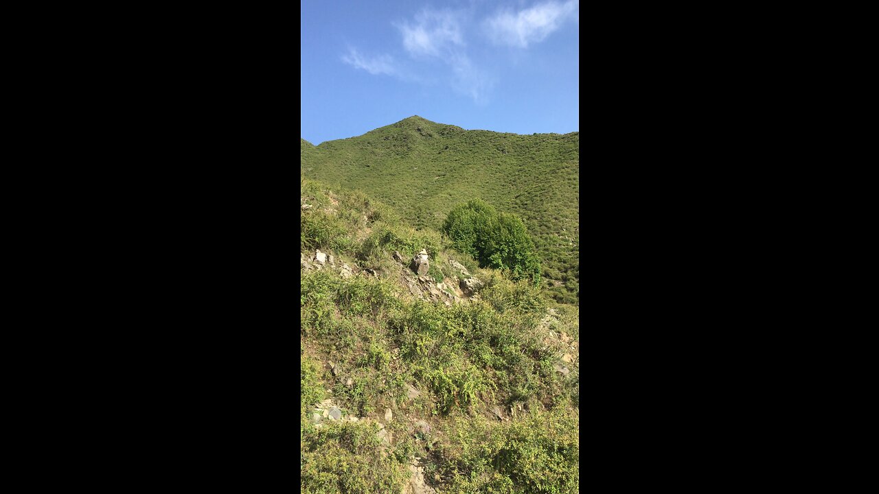 Cricket ground on the top of mountain