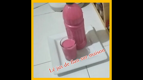 Le jus flan de maison