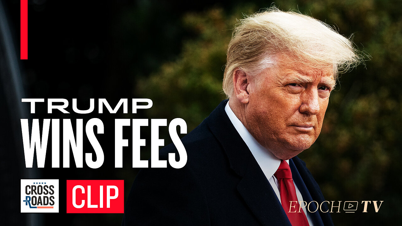 Trump Awarded Additional $121K in Legal Fees from Stormy Daniels | Crossroads with Joshua Philipp