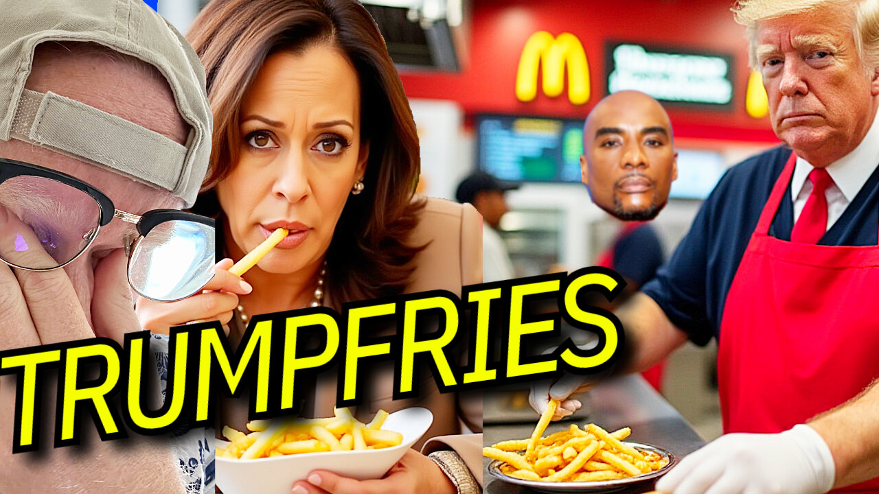 Trump to WORK AT McDONALDS and KAMALA HARRIS and charlamagne Town HALL CRINGE!