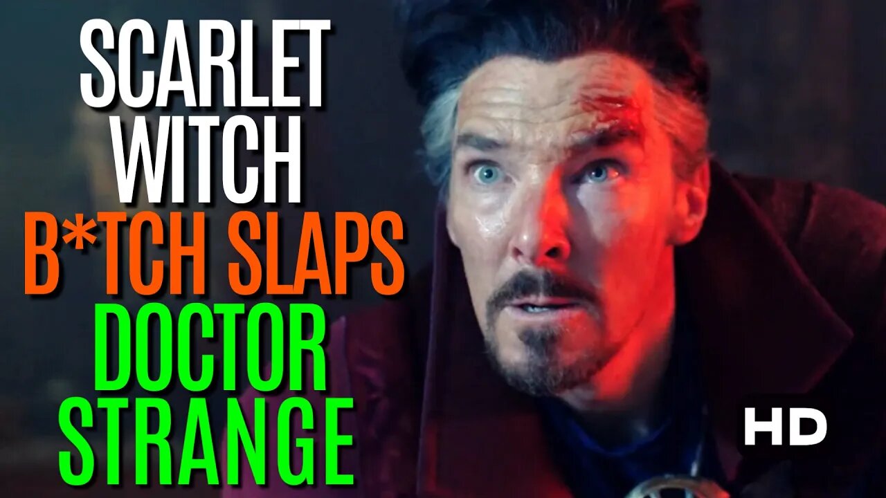 Doctor Strange In The Multiverse Of Madness (2022) | Scarlet Witch PUNKS Dr Strange Clip