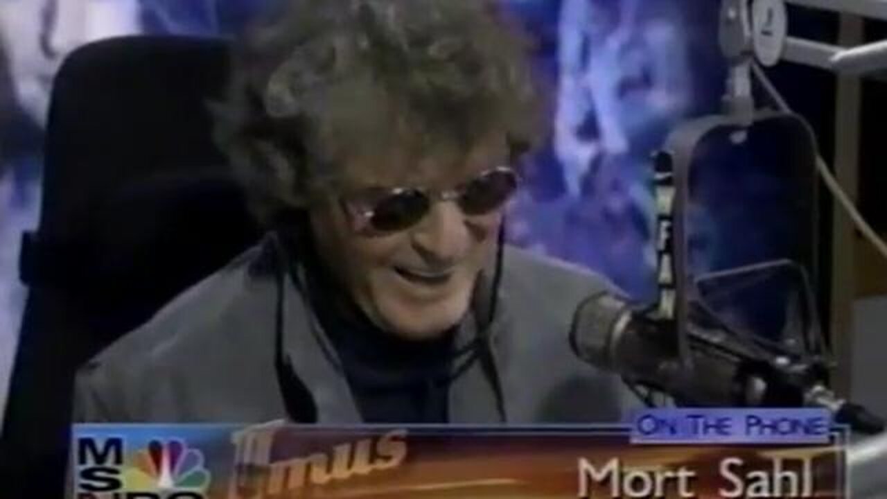 Mort Sahl keeps Imus in stiches live on air in 1996